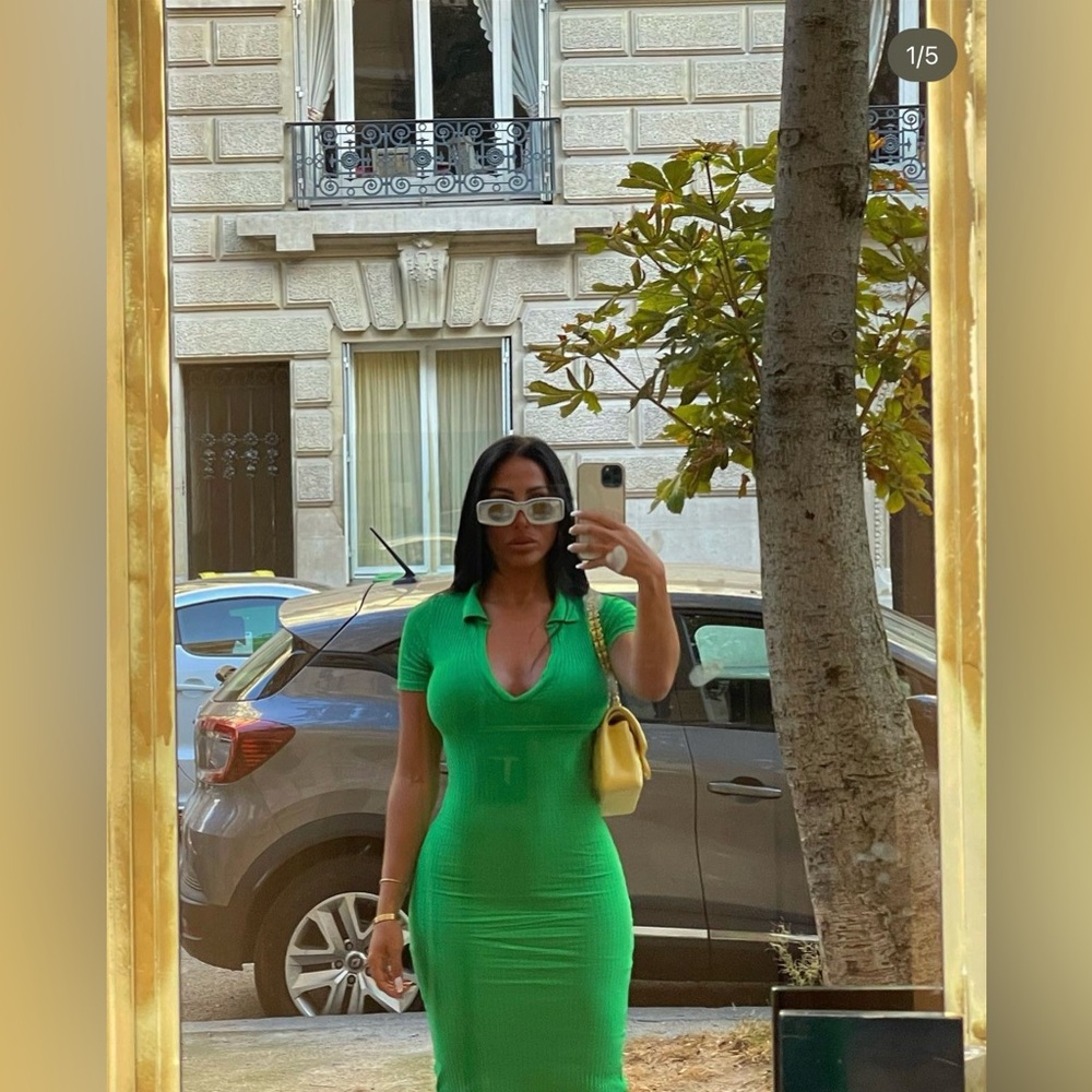 Bershka polo dress